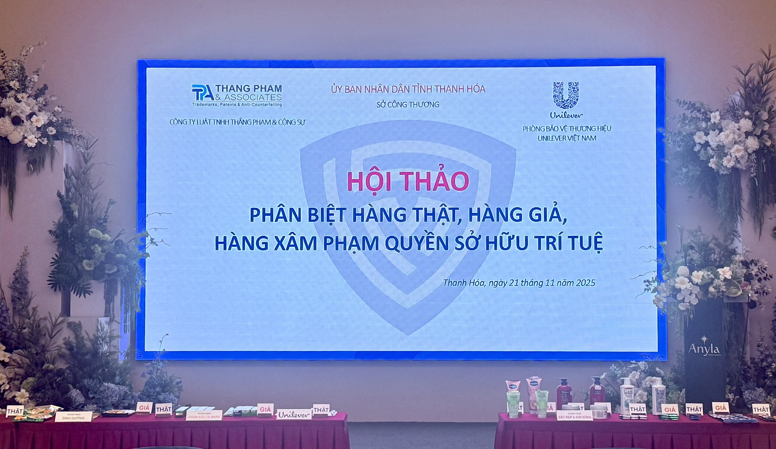 Chi cục QLTT tỉnh Thanh Hóa tổ chức hội thảo nhận diện hàng thật - hàng giả